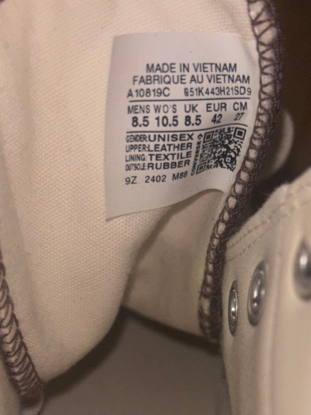 Carhartt WIP x Converse - Chuck Taylor All-Star Pro High - M8.5/W10.5 - Picture 12 of 12